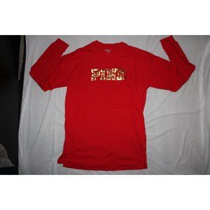 Oversized Red Victoria's Secret PINK long sleeve